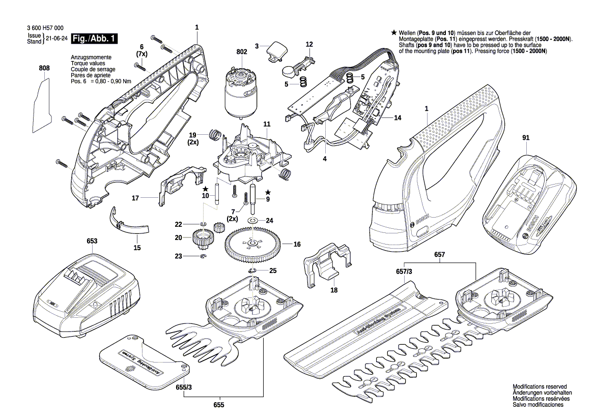 Uusi aito Bosch 1600A021F2 Veitsesarja