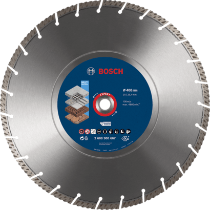 Nya äkta Bosch 2608900667 Expert Multimaterialskivor för bordsågar, för