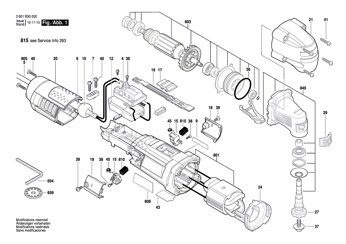 Neuer Original-Werkzeughalter 2609110769 von Bosch