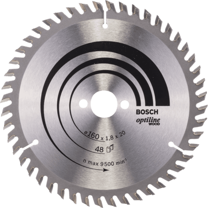 Nouveau véritable Bosch 2608641172 Optiline Wood Circular Saw Saw Blade