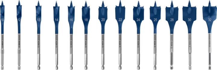 Nya äkta Bosch 2608900336 Expert Self Cut Speed ​​Spade Bit Set för Rotary