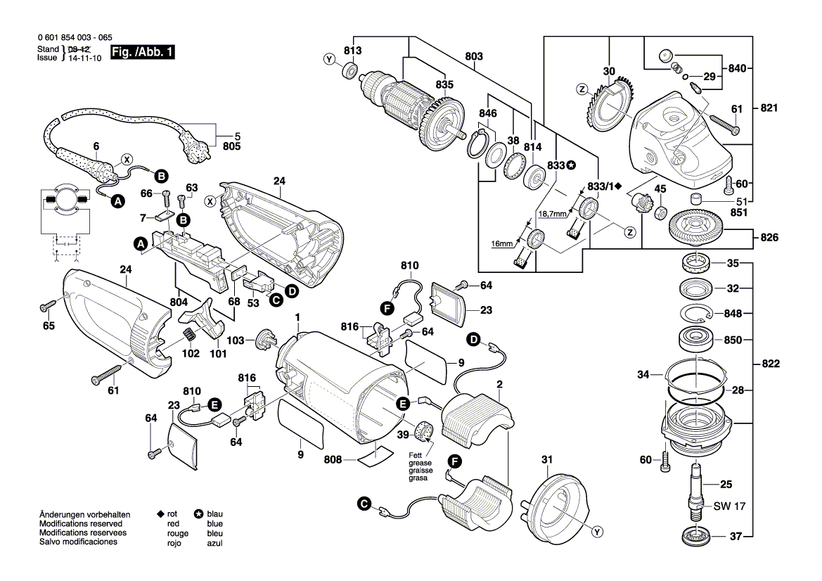 Nouveau véritable bosch 1607000c05 Bride de roulement