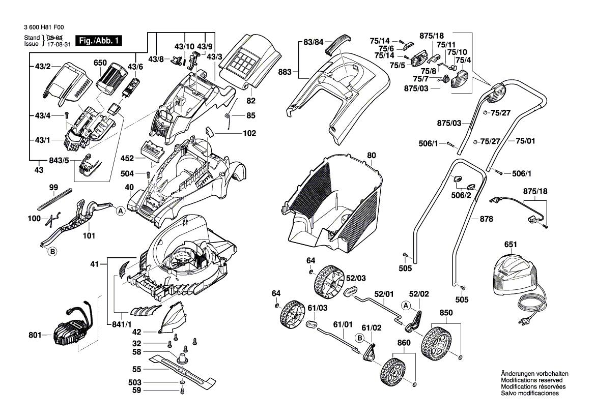 Uusi aito Bosch F016104248 Moottorin kokoonpano