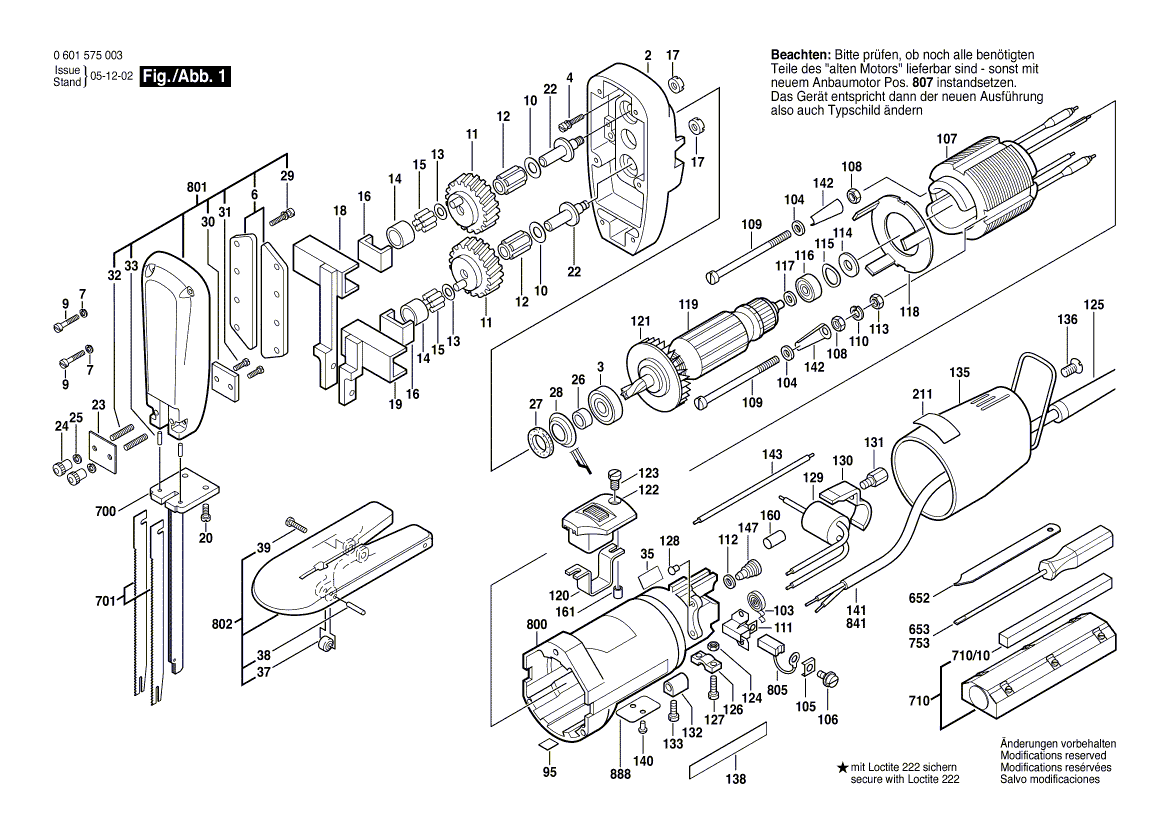 Ny äkta Bosch 2600100588 Shim