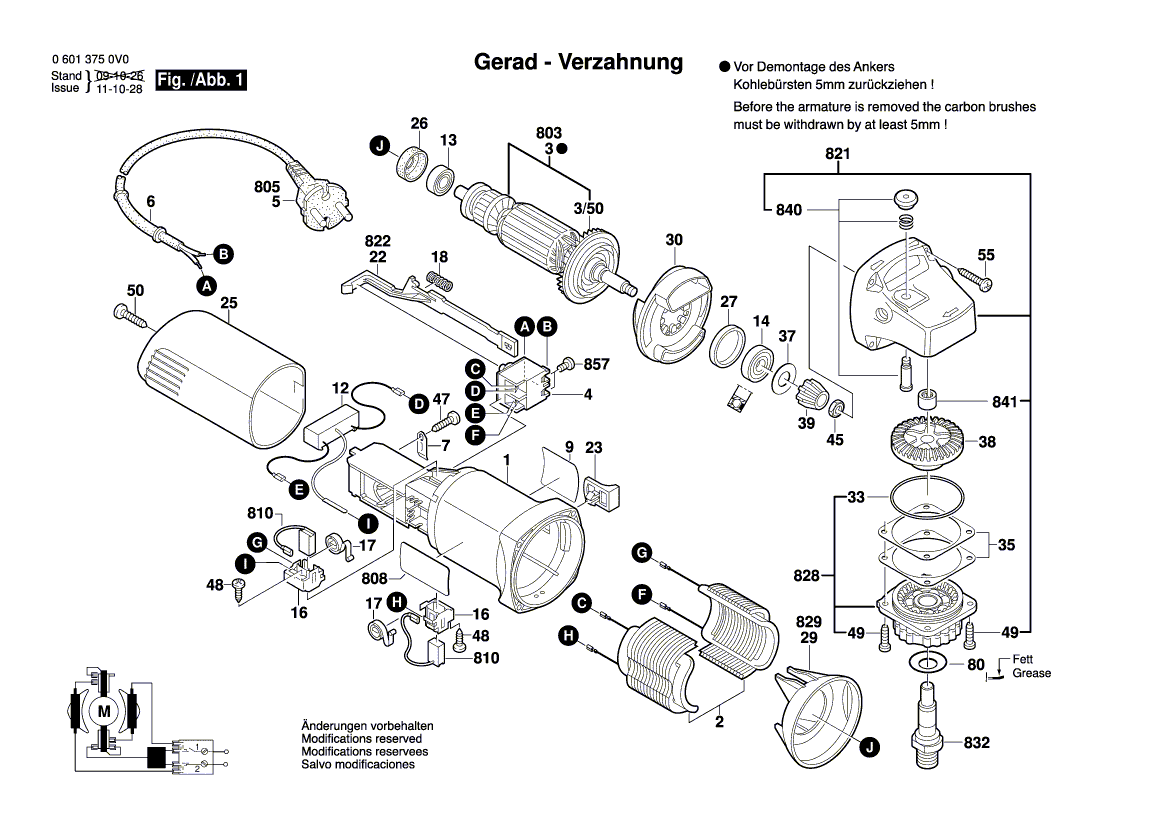 NEU EURNISCHE BOSCH 160111A3PG -Typenschild