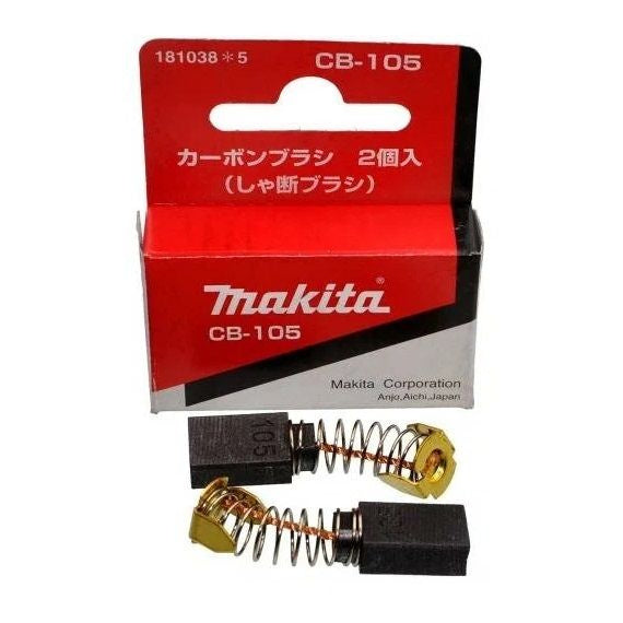 NOUVEAU MAKITA 181038-5 BROSTES DE CARBON CB-105 pour HR2010 HR2510 HR3520 HM0810 HK1800