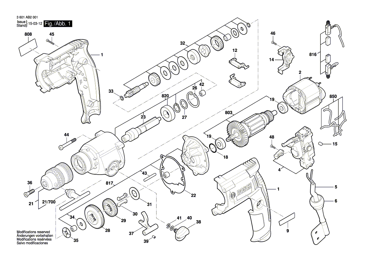 Ny ekte Bosch 160111A3U6 -typeskilt