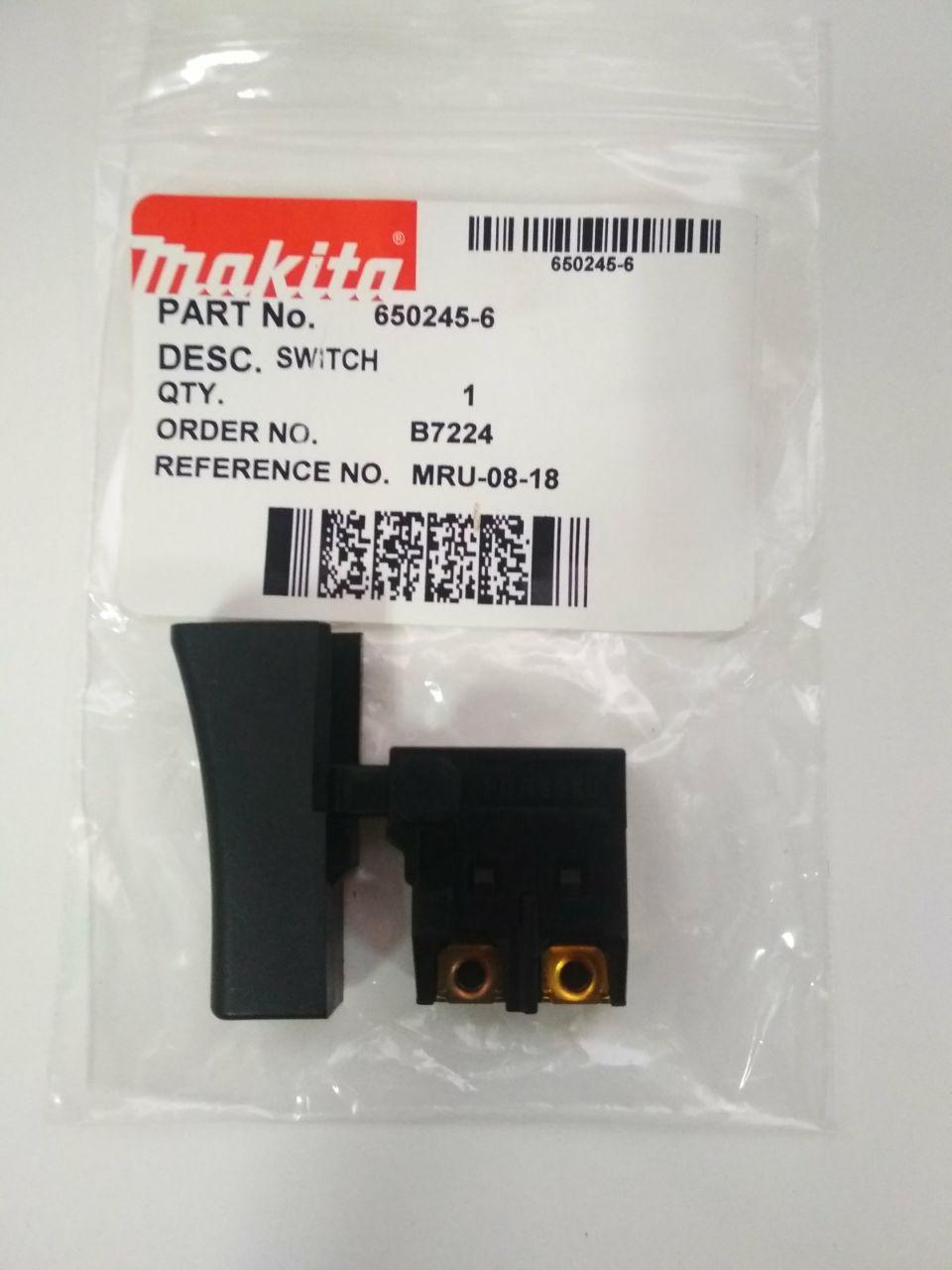 Ny äkta Makita 650245-6 Switch SGE115CDY-10 för HS6601 HS7100 HS7601 HS7611