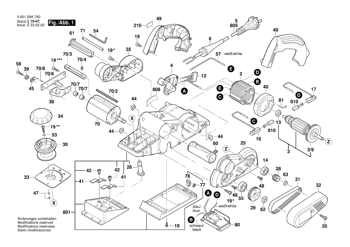 Uusi aito Bosch 2604736013 V-lunta