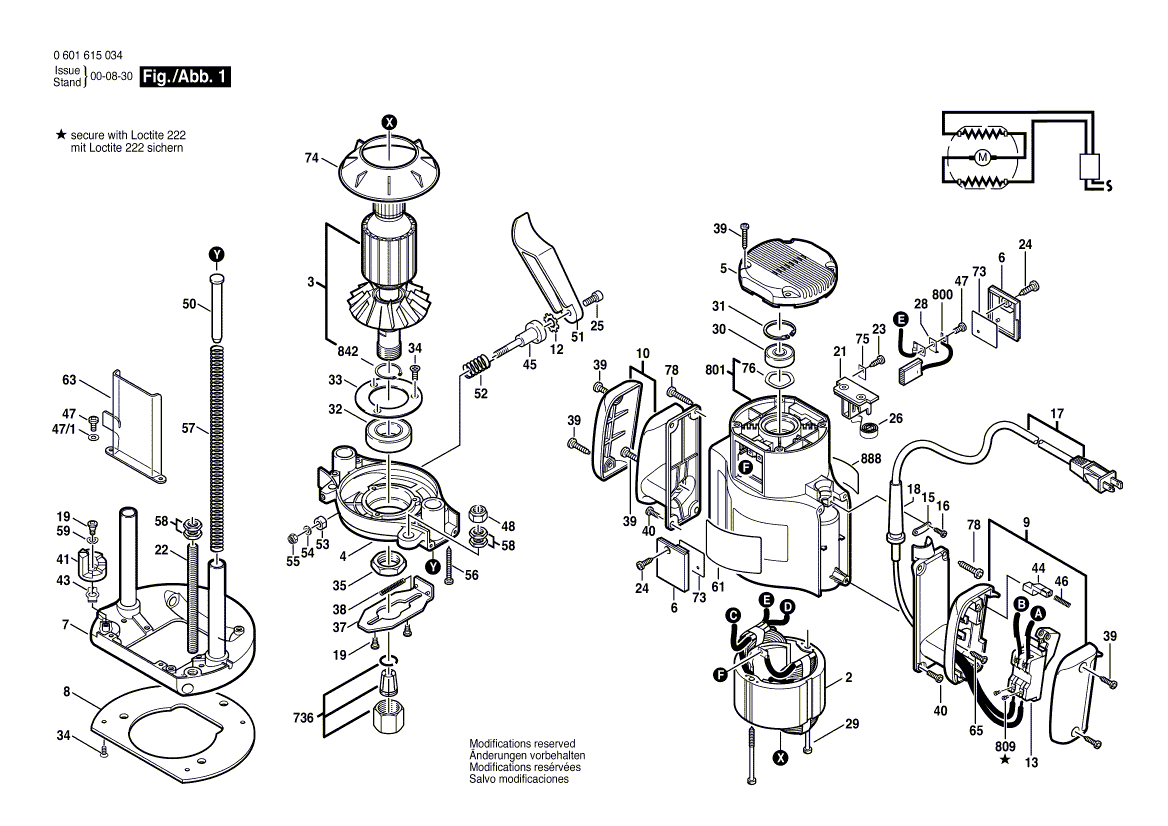 Новый оригинальный шарикоподшипник Bosch 3600900526.