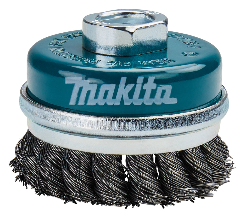 Nouveau authentique Makita D-24153 Brosse en fil en acier 60 mm x m14