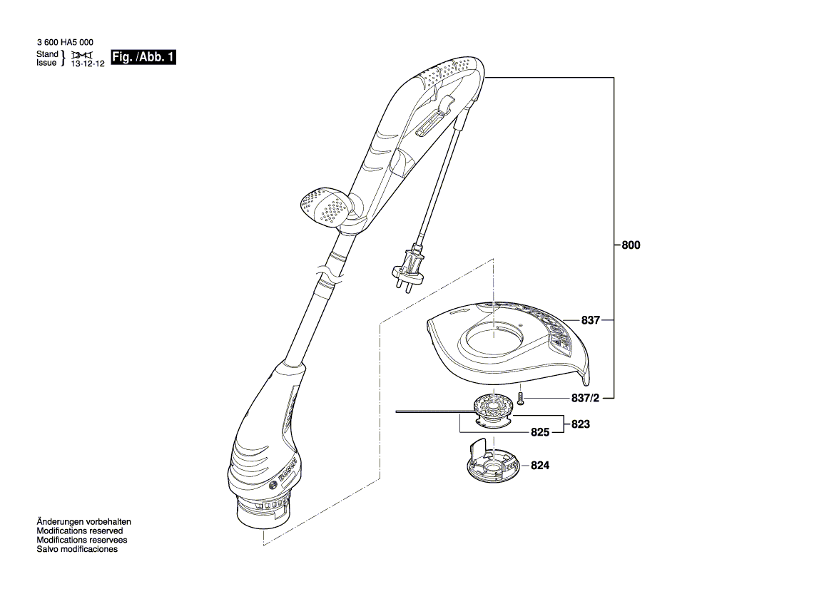 Bosch F016F04557 Spool cover — ART Easy, ART 26 SL