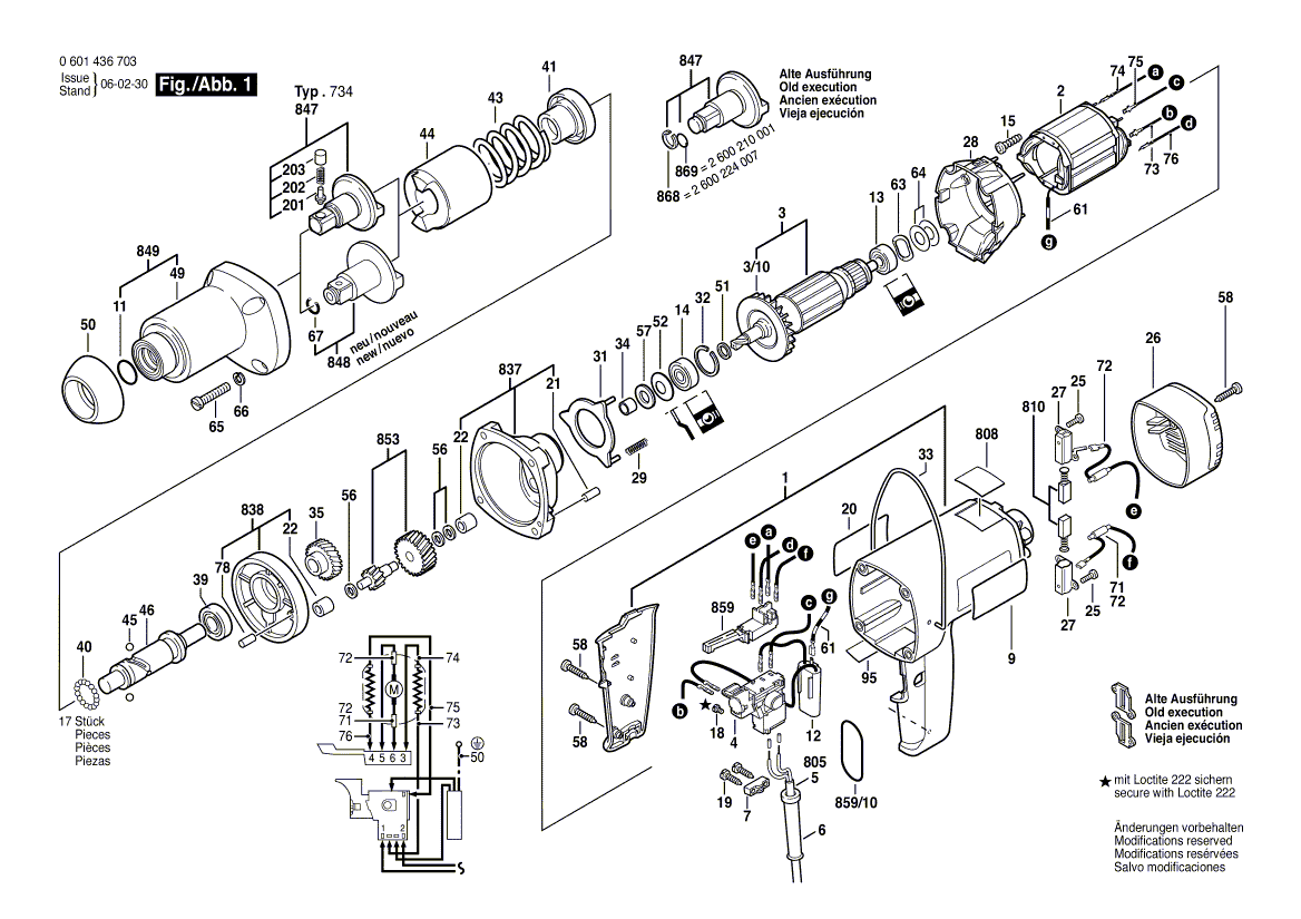 Nieuwe echte Bosch 2604010629 Armatuur