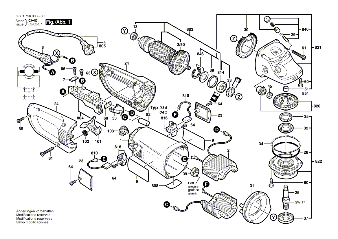 NOUVEAU véritable Bosch 1604460144 Cordon d'alimentation