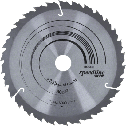 Nieuwe echte Bosch 2608640807 Speedline Wood Circular Saw Blade voor handheld