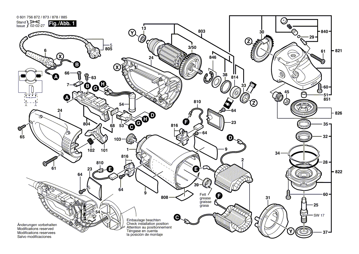 Nieuwe echte Bosch 1601118780 -naamplaatje van de fabrikant