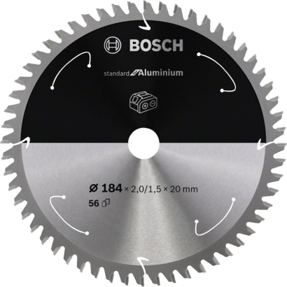 Ny ekte Bosch 2608837756 Standard for aluminiumsirkulær sagblad for