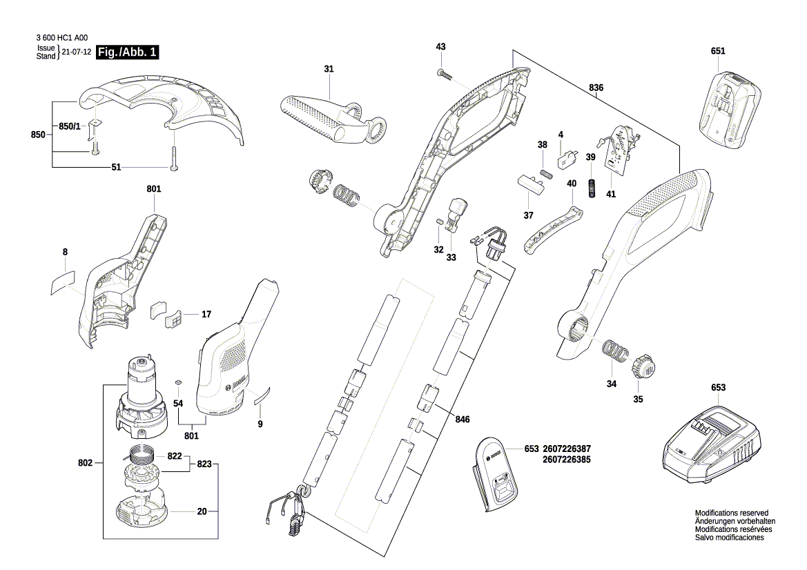 New Genuine Bosch F016F05333 Motor Housing