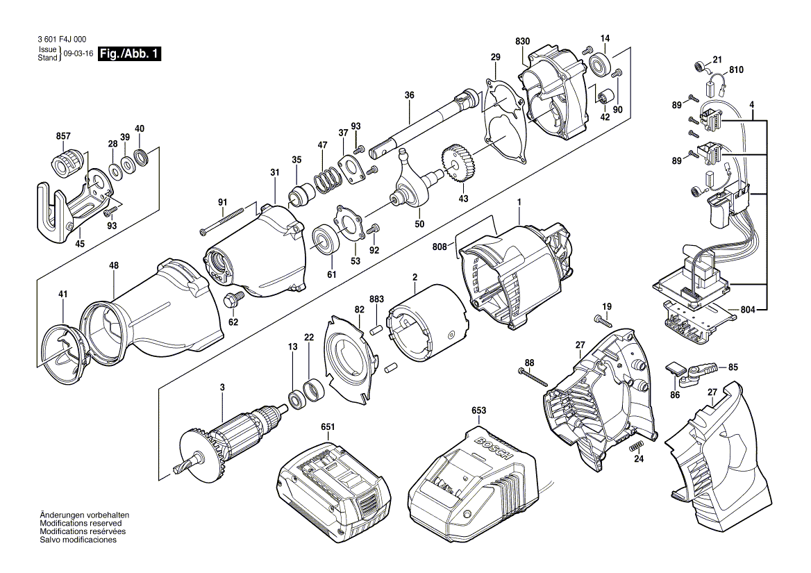 New Genuine Bosch 1619P01932 Screw