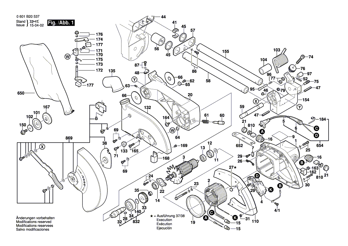 Nouveau véritable bosch 1609902554