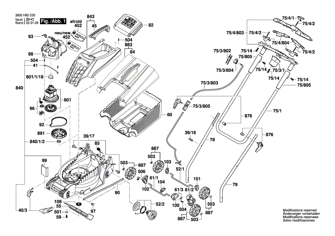 Ny äkta Bosch 1600A0233V företagslogotyp