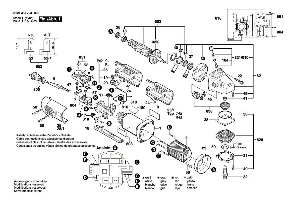 Nieuwe echte Bosch 1607000D64 Lagersflens