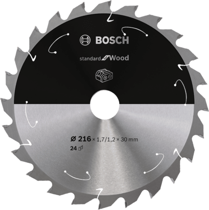 Ny äkta Bosch 2608837721 Standard för träcirkulär sågblad för trådlöst