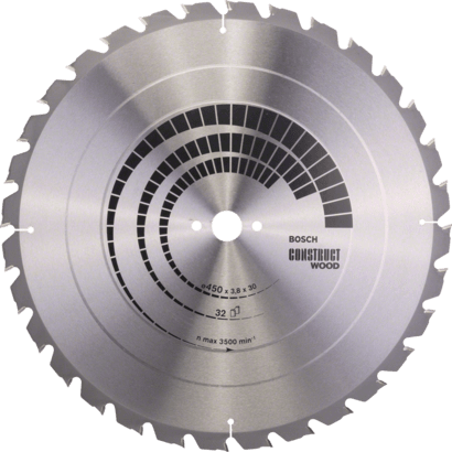 Новое оригинальное полотно для циркулярной пилы по дереву Bosch 2608640694 Construct