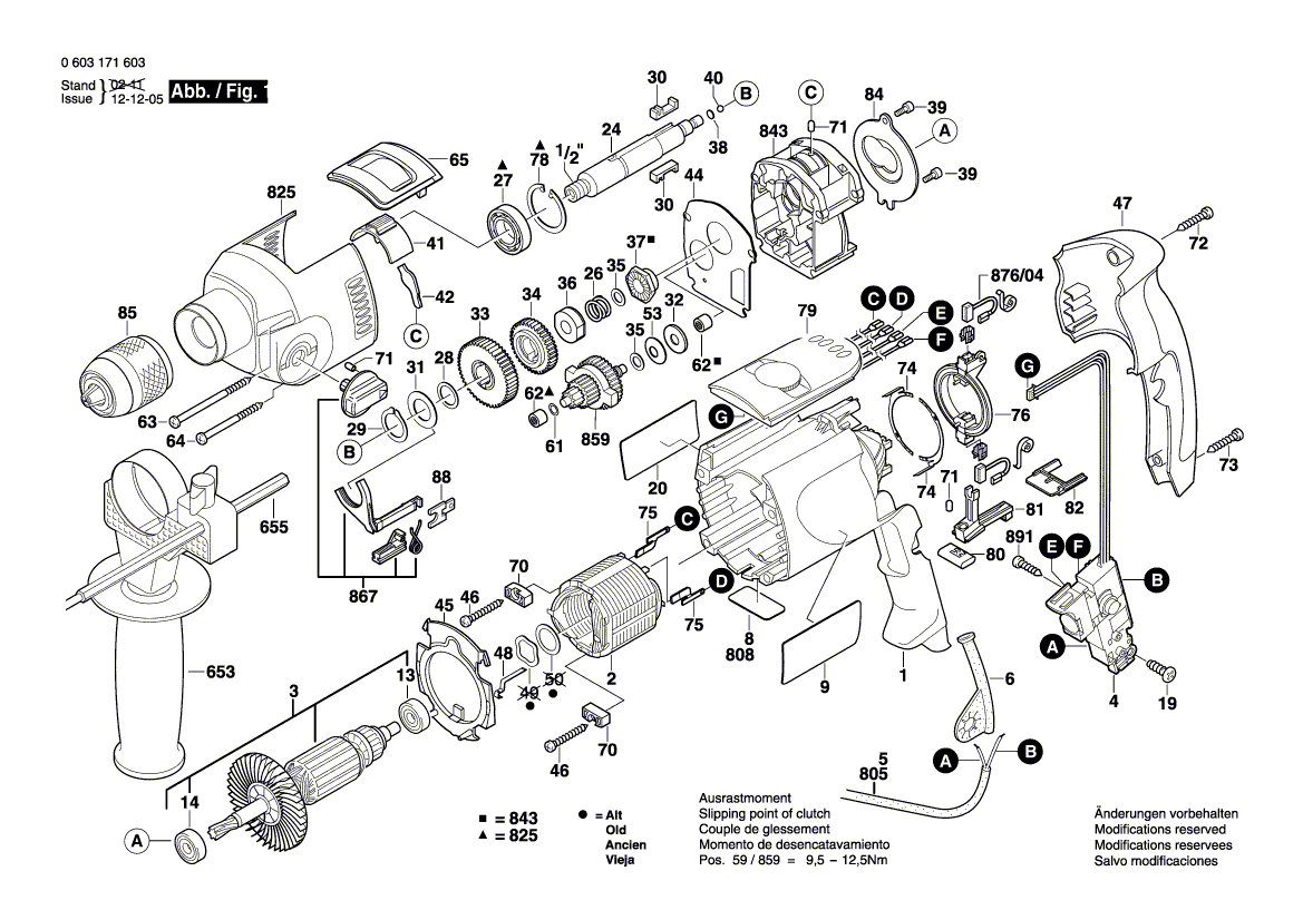 Nouveau véritable bosch 2604477005 Terminal de la lame