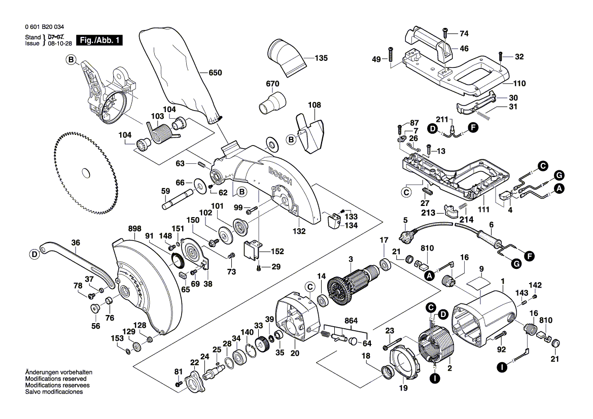 Nieuwe echte Bosch 2610912562 Snap Ring behouden