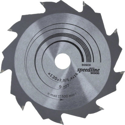 Ny äkta Bosch 2608640774 Speedline Wood Circular Saw Blade