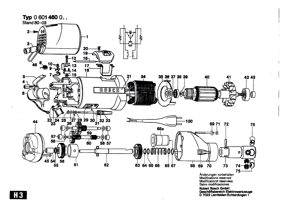 Neues Original Bosch 1900905015 Rillenkugellager