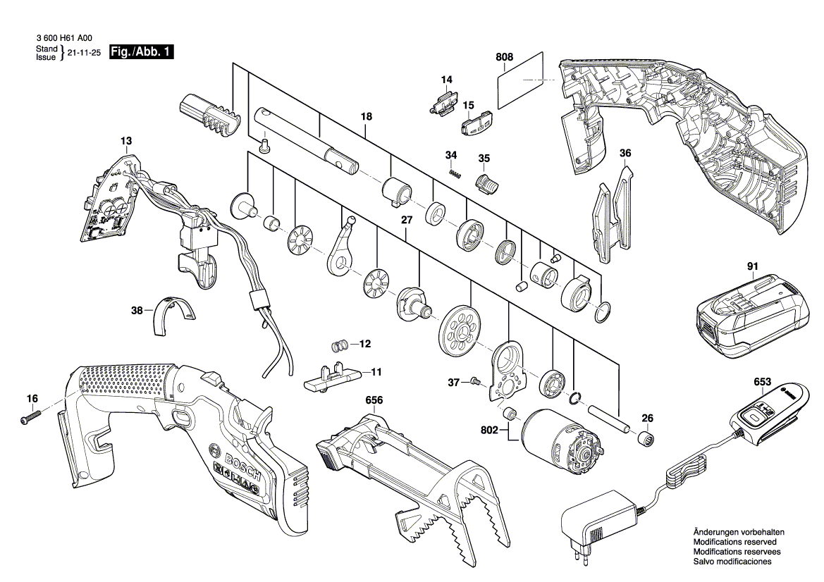 Uusi aito Bosch 1600A022J3 -kansi