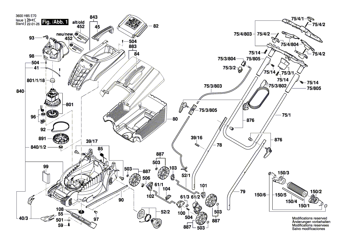 Ny ekte Bosch F016L65199 Termisk beskytter