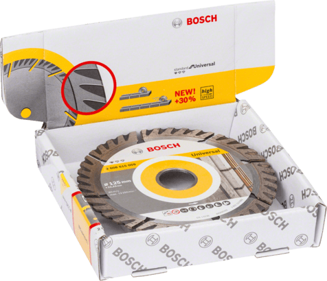 Nouveau véritable bosch 2608615060 Standard pour le disque de coupe diamant universel