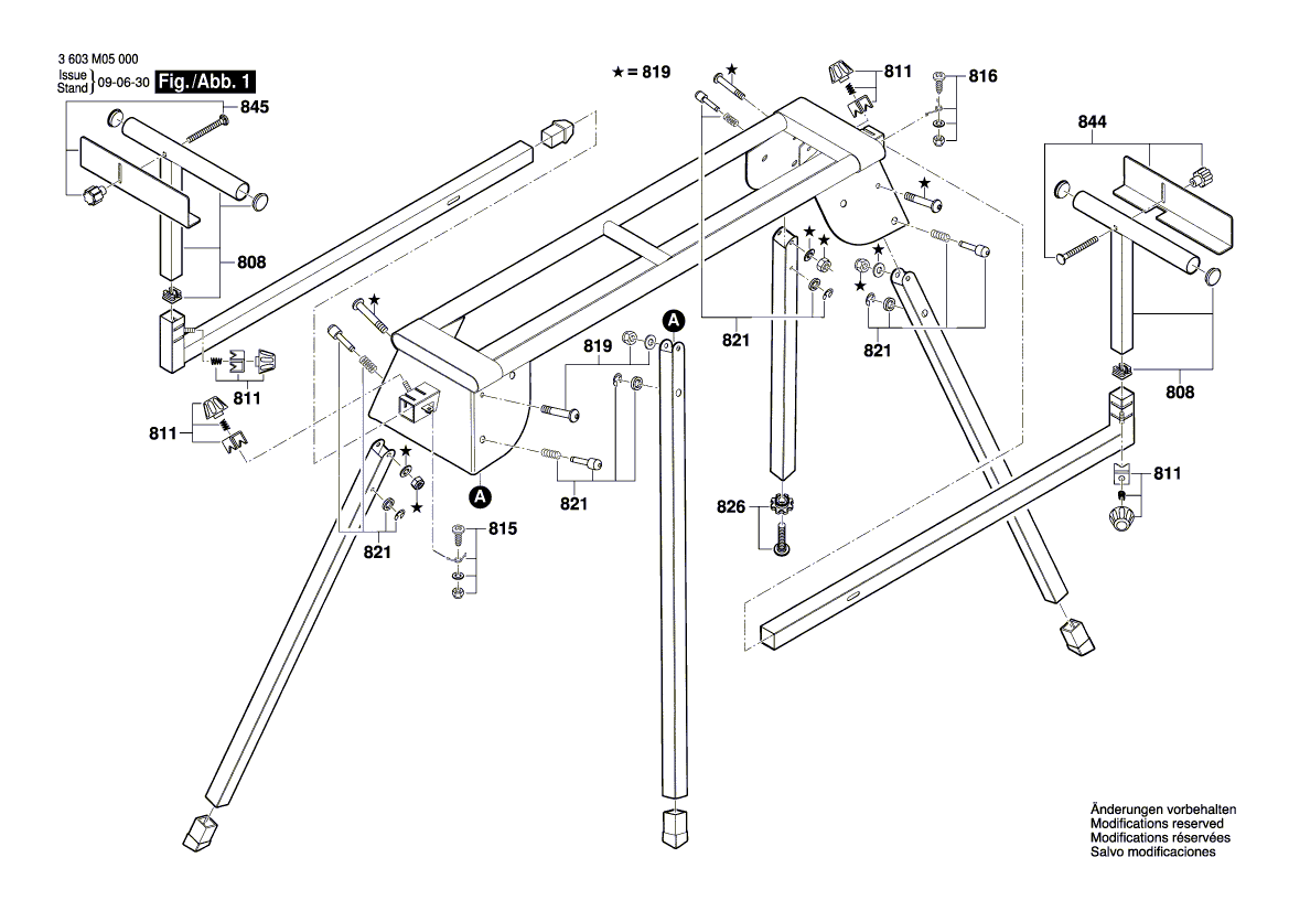 New Genuine Bosch 1619P03292 Fastening parts kit