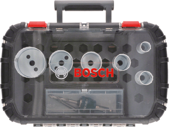 Ny ekte Bosch 2608594188 BIM Progressor Hole Saw Set for Rotary