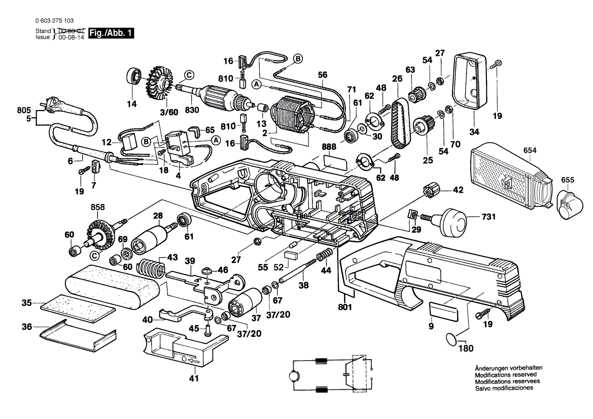 Uusi aito Bosch 2605702038 sopii