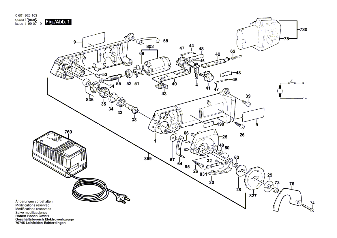 Neuer echter Bosch 1602026060 Schaltergriff