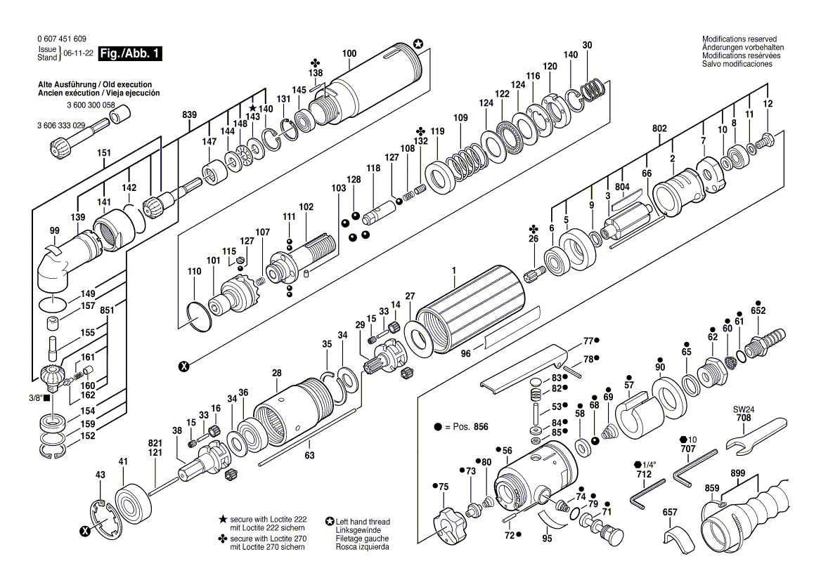 Ny ekte Bosch 3600290003 mellomstykke