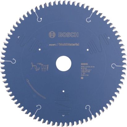 Ny äkta Bosch 2608642494 Expert för multimaterialcirkulär sågblad för