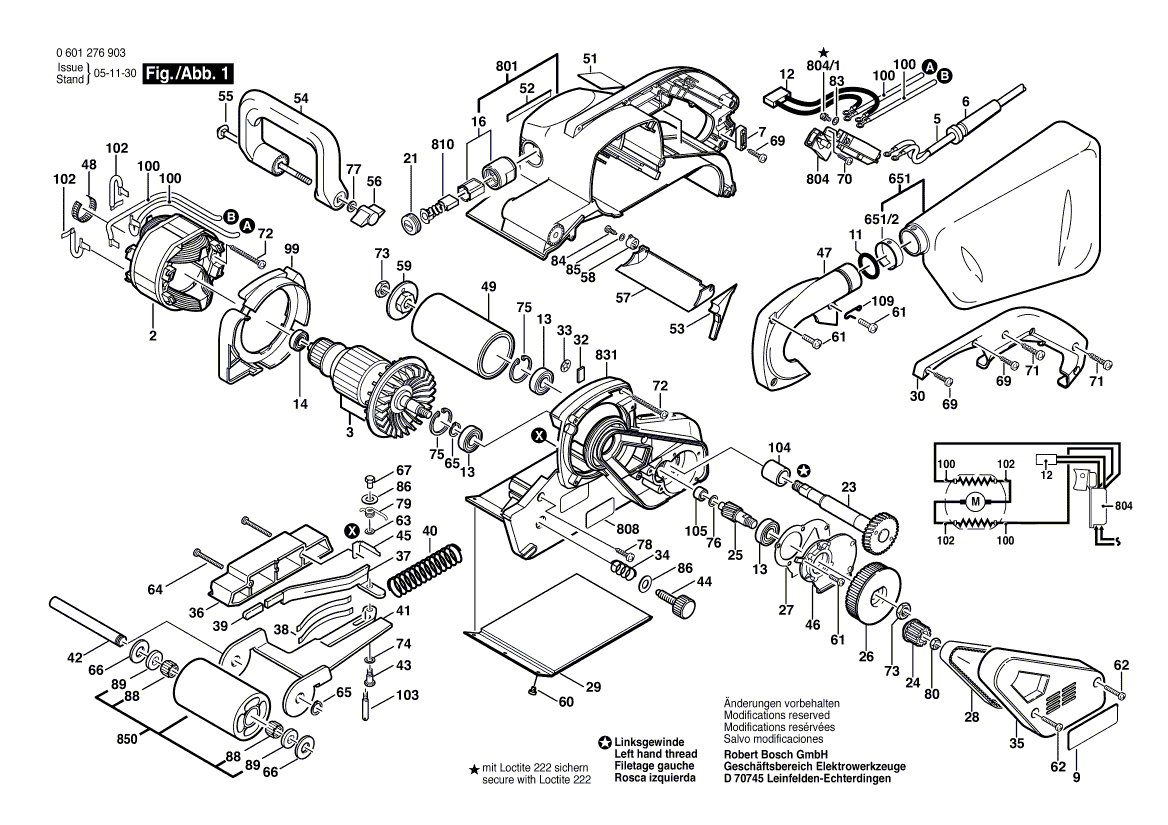 Nouveau véritable bosch 2610994443 équipement de conversion