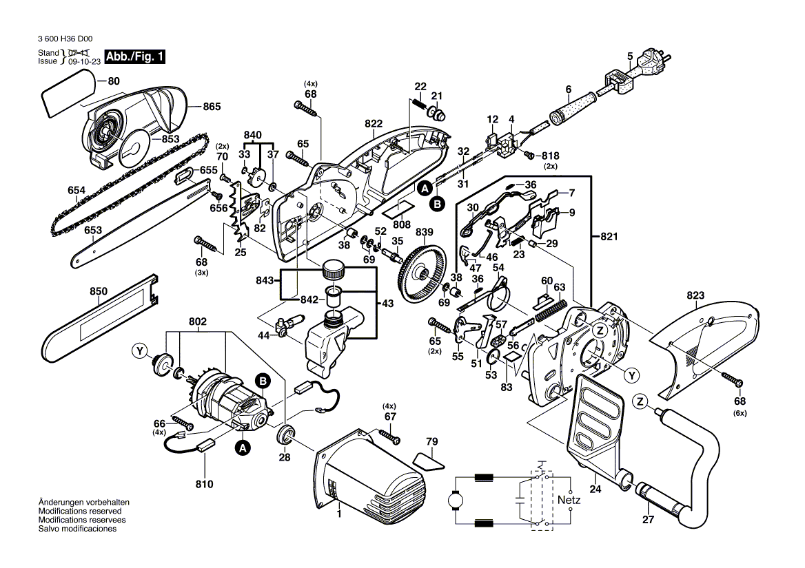 Ny ekte Bosch 1603023003 Rod