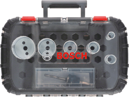 New Genuine Bosch 2608594189 BIM Progressor Hole Saw Set For rotary