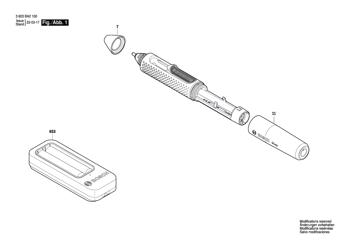 Новая подлинная защитная крышка аккумулятора Bosch 1600A016FN