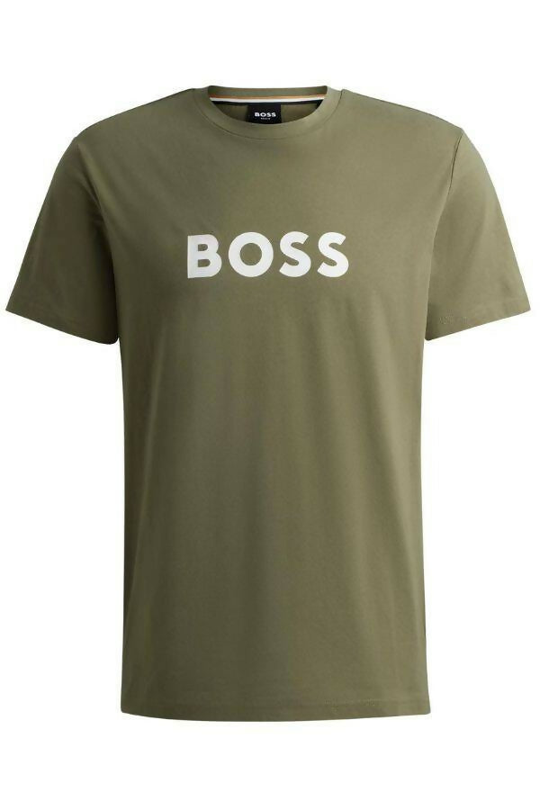 Herren-T-Shirt-Chef Olive