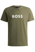 T-shirtbaas van heren Olive