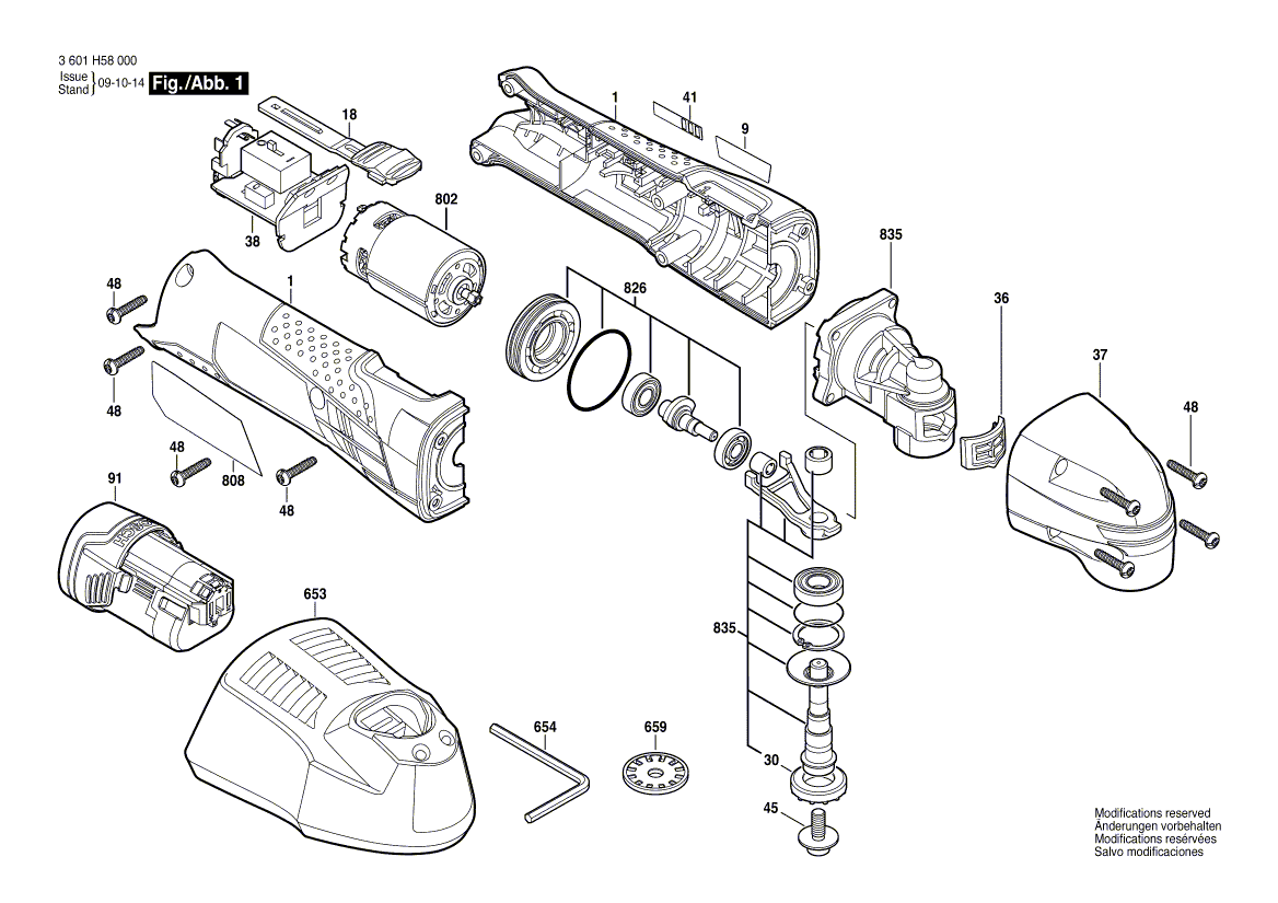 Uusi aito Bosch 2609199185 laakeri