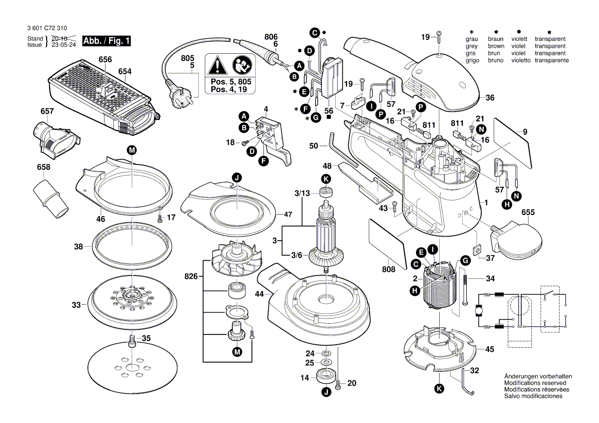 Nieuwe echte Bosch 160111a82r -naamplaatje