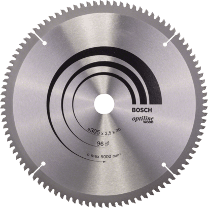 Nieuwe echte Bosch 2608640442 Optiline Wood Circular Saw Blade